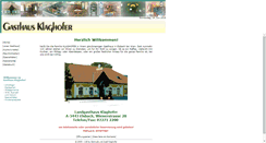 Desktop Screenshot of gasthaus-klaghofer.at